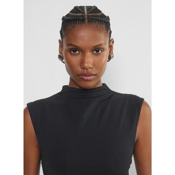 Aritzia Original Contour Fortify Second-Skin Ruched Mockneck Bodysuit - XS - Picture 7 of 8